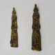 Pair of pharmacy storefront, doctor, caduceus bronze medicine. Early twentieth century