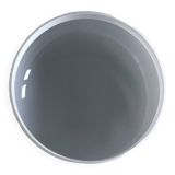 Vintage white half globe ceiling light