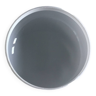 Plafonnier demi globe blanc vintage