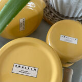 Enamelled sheet metal tea set