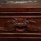 Console en bois de fer Chine ou Indochine début XXe incrustations nacre