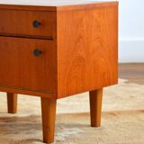Scandinavian 1960s vintage bedside table / side table