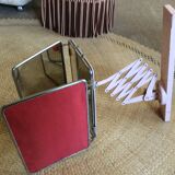 Barber's mirror on plinth 57x23cm