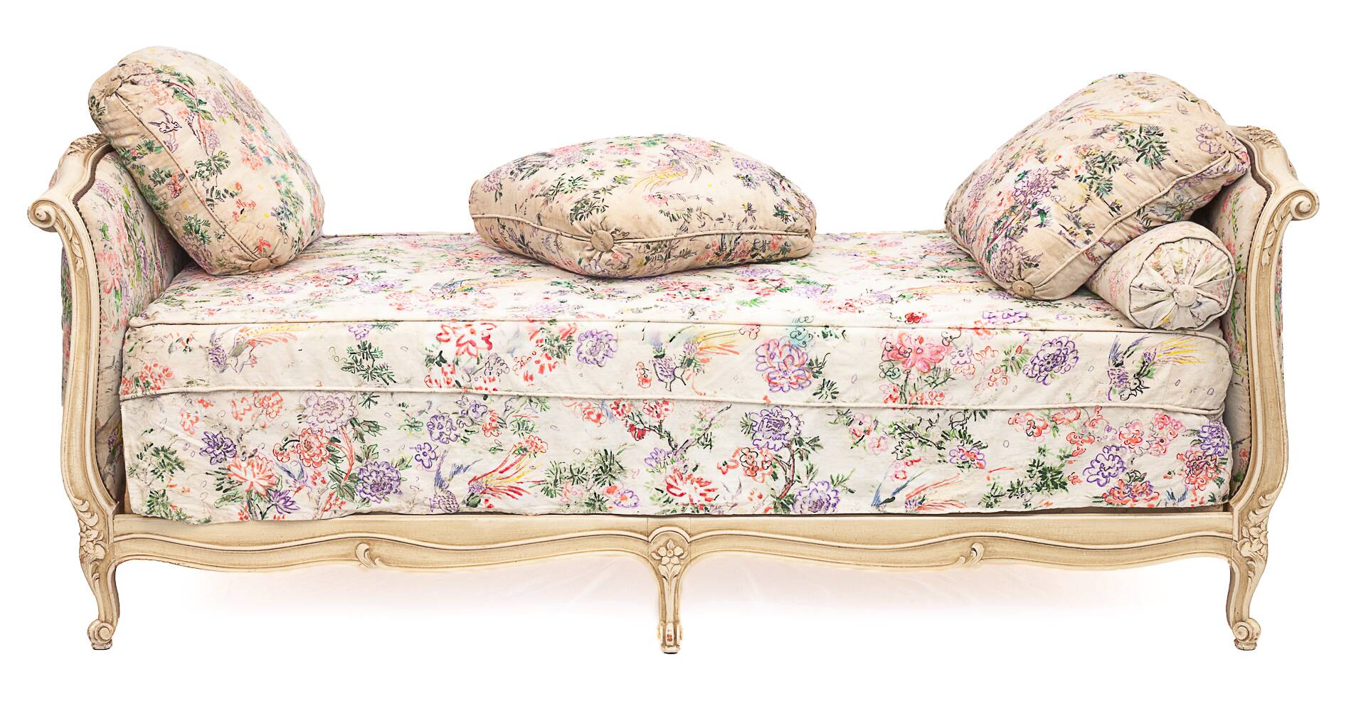 Vintage Upholstered Daybed