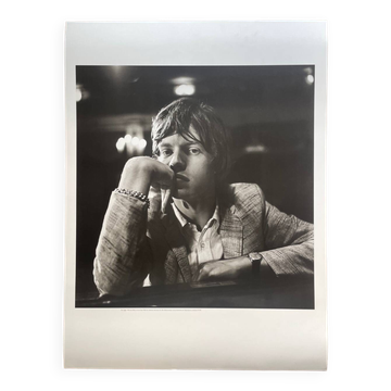 Nico van der Stam after (1925-2000), Mick Jager, 1964, copyright Nico van der Stam/MAI, printed in Holland, reproduction prohibited/PS 995