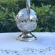 Silver-plated English table sugar bowl