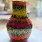Multicolored vase