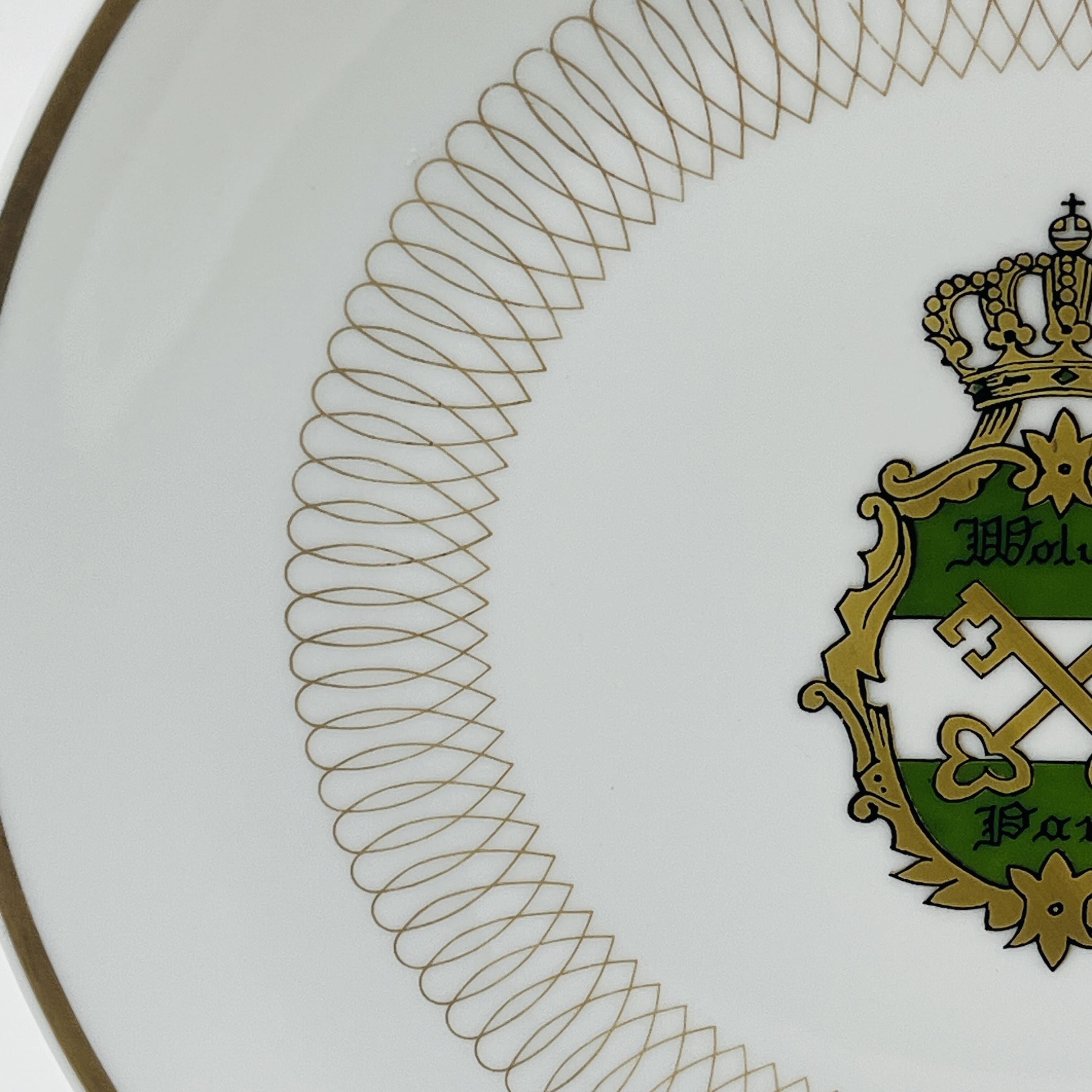 Cerabel Porcelain Plate Woluwe 1963