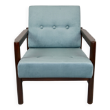 Light Blue Lounge Stobrawa Chair, 1970s