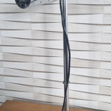 Desk lamp, design, chrome, adjustable, vintage, 70s.