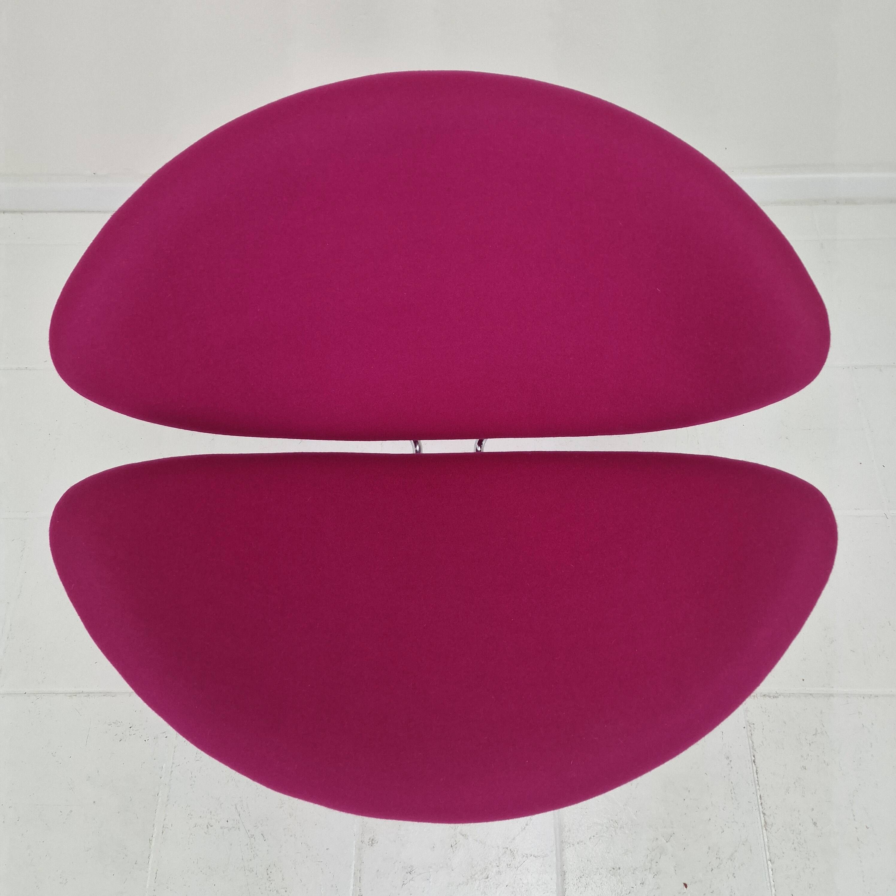 Orange Slice Chair with Ottoman by Pierre Paulin for Artifort, 1980s