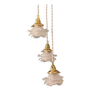 Suspension triple tulipes