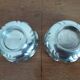 PAIR OF ART DECO SILVER-PLATED CUPLES