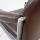 Röder Söhne leather lounge chair by Miller Borgsen
