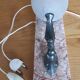 Art deco bedside night light lamp