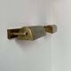 Pair of vintage modernist wall lights, adjustable in brass, France 1940