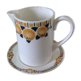 Vintage earthenware pitcher