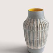 West German Mid-Century Modern Stoneware Vase by Bay Keramik, 1950s