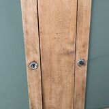 Green buffet and raw wood