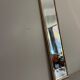 Rectangular wall mirror with a gold metal frame by Schöninger, 1970s, Germany.