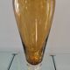 Blown glass vase bubbled from a glassworks in Poland