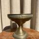 Vintage brass footed cup