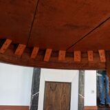 Drum type dining table