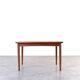 Mid-Century Danish Teak Extendable Dining Table, 1960s.