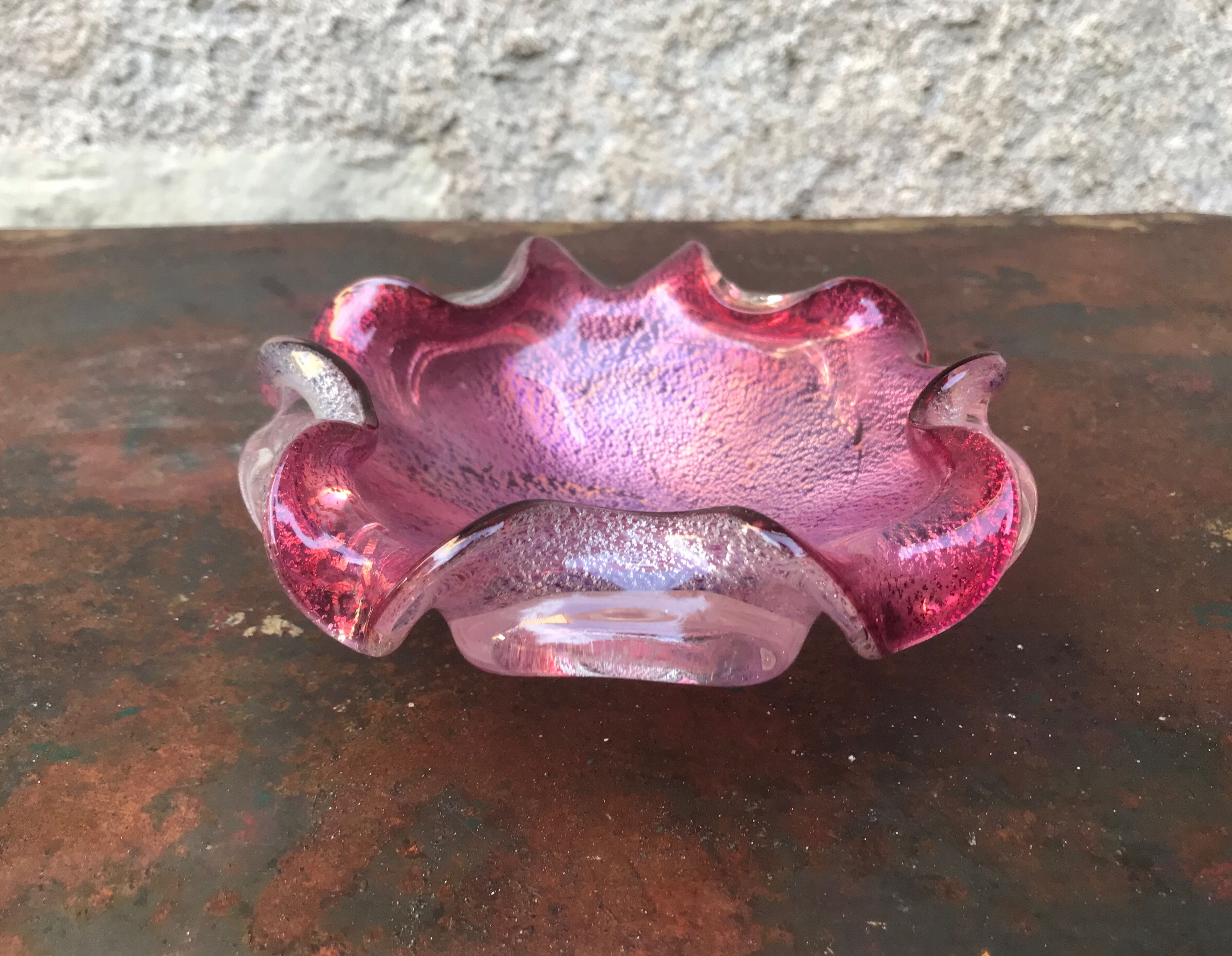 Empty ashtray Murano pocket