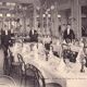 8 bistro chairs n°14 and n°18 in curved wood early twentieth century