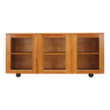 Pine showcase, Danish design, 1980s, production: Denmark