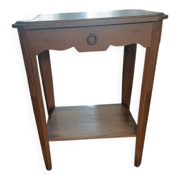 Occasional table, Art Deco pedestal table