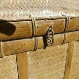 Old trunk rice straw