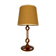 Lampe de table en bois italien vintage des années 50