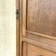 Armoire art déco bois brut & jute