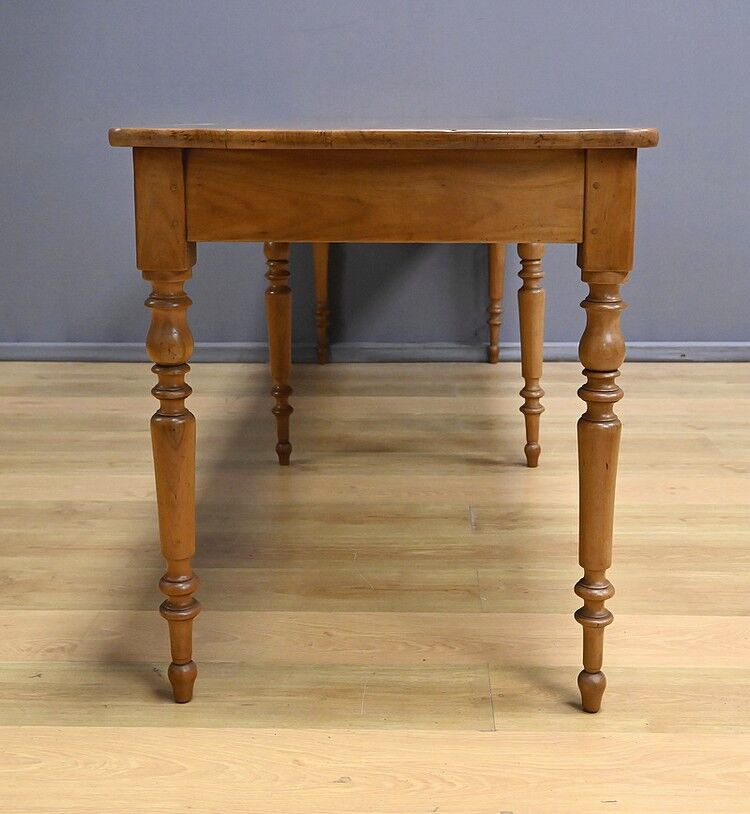 Table de ferme en merisier – fin XIXe