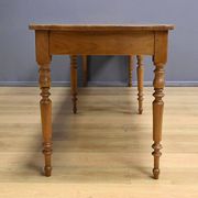 Table de ferme en merisier – fin XIXe