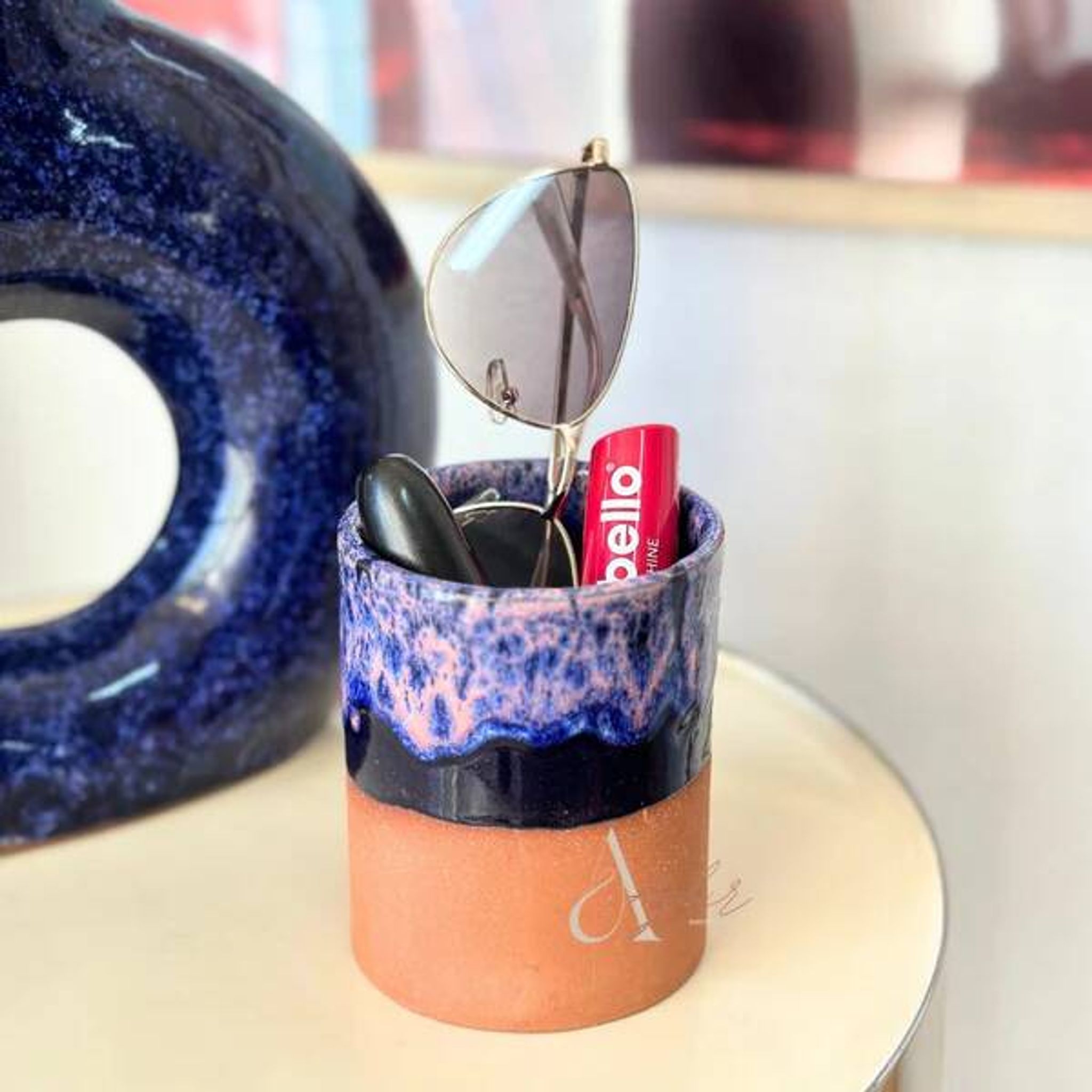 Blue multi-purpose pot
