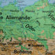 Old school map No.27 of Germany-Poland-Austria - Armand Colin