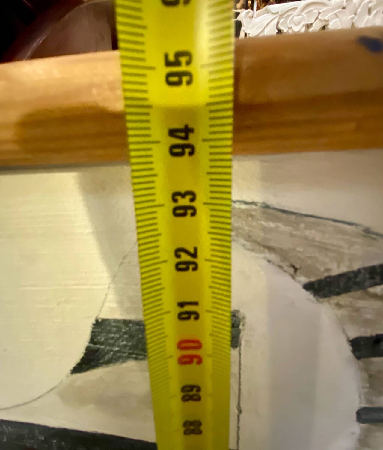 Modern geometric table