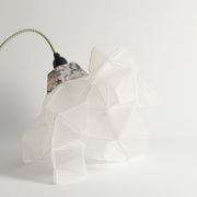 Labyrinth, Hazy, Artisan Table Lamp Light Sculpture, By Republiken