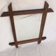 Vintage mirror frame wood 40x34cm