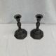 Pair of vintage stamped brass candlesticks