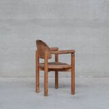 Pine Mid-Century Arm Dining Chairs attr. to Rainer Daumiller (8)
