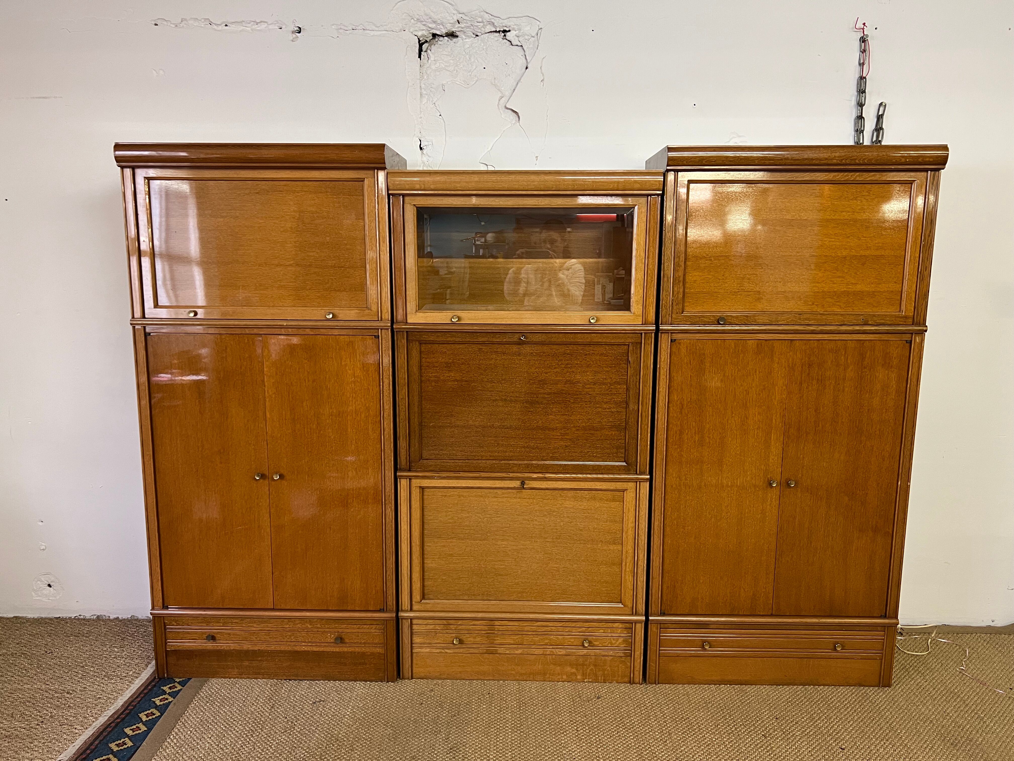 Modular bookcase cabinet MD