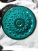 Verceram fruit bowl emerald green slip 37cm