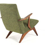 Armchair 'Beverwijk' - fully restored - new upholstery - mid century modern