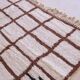 Tapis beni ouarin fait main traditionnelle taille 150 x 250 cm