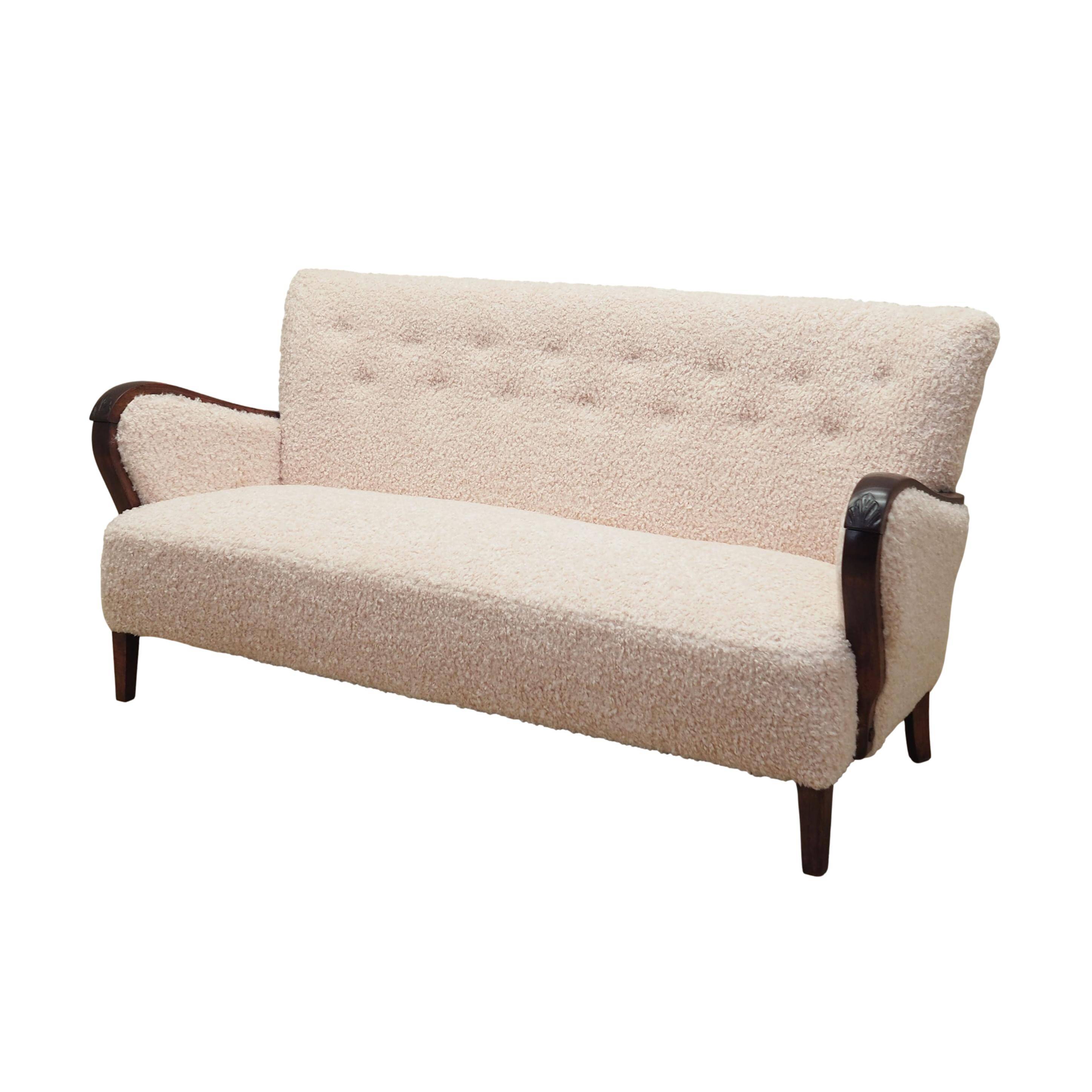 Beech sofa, Danish design, 1960s, production: Denmark