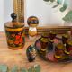 Pot apothicaire russe en bois